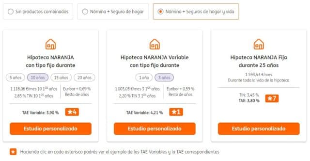 Condiciones de las hipotecas ING para funcionarios a junio de 2024